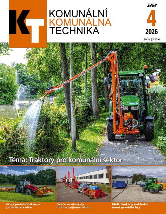 Obálka časopisu Komunální technika