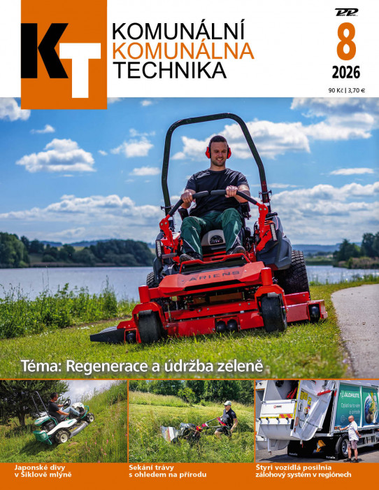 Obálka časopisu Komunální technika