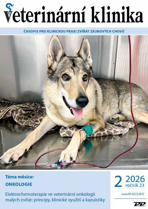 Obálka časopisu Veterinární klinika