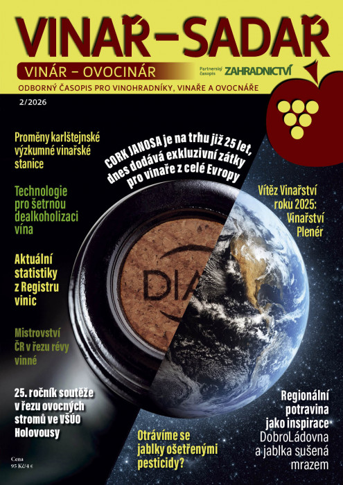 Obálka časopisu Vinař - Sadař