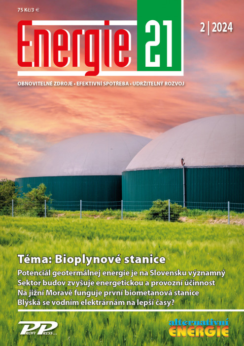 Obálka titulu Energie 21/Alternativní energie - vydání č. 2/2024