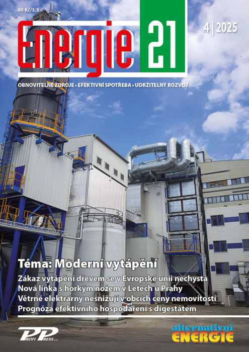 Obálka titulu Energie 21/Alternativní energie - vydání č. 4/2025