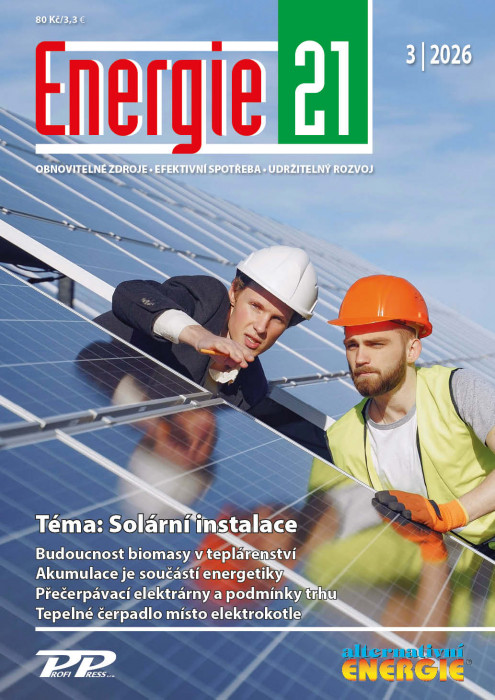 Obálka časopisu Energie 21/Alternativní energie