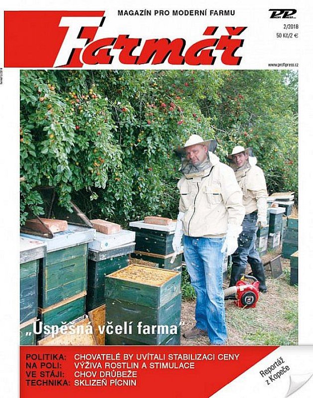 Obálka titulu Farmář - vydání č. 2/2018