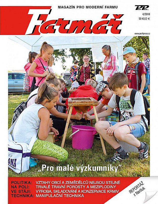 Obálka titulu Farmář - vydání č. 4/2018