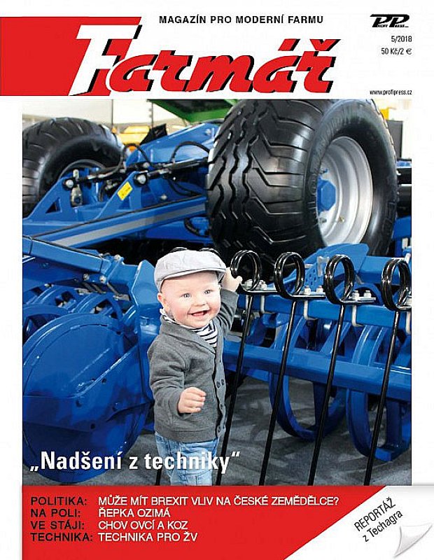 Obálka titulu Farmář - vydání č. 5/2018