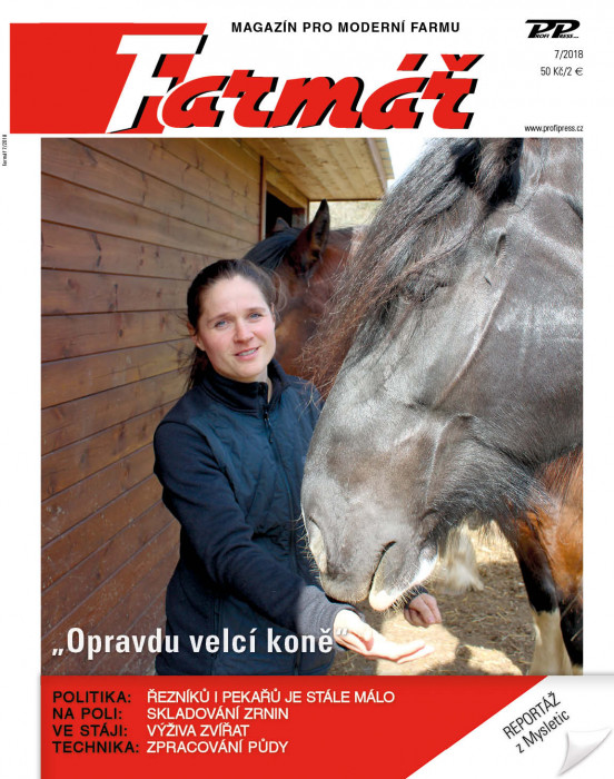 Obálka titulu Farmář - vydání č. 7/2018