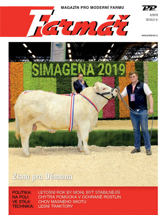 Obálka titulu Farmář - vydání č. 4/2019