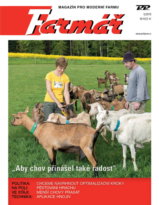 Obálka titulu Farmář - vydání č. 5/2019