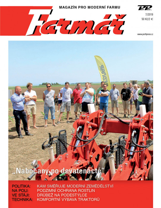 Obálka titulu Farmář - vydání č. 7/2019