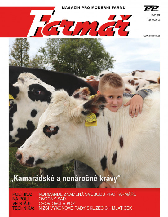 Obálka titulu Farmář - vydání č. 11/2019
