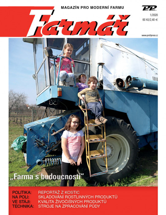 Obálka titulu Farmář - vydání č. 1/2020
