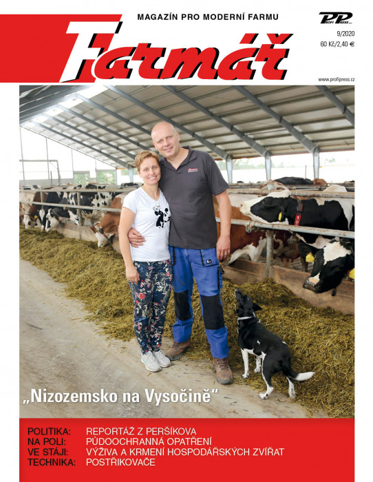 Obálka titulu Farmář - vydání č. 9/2020