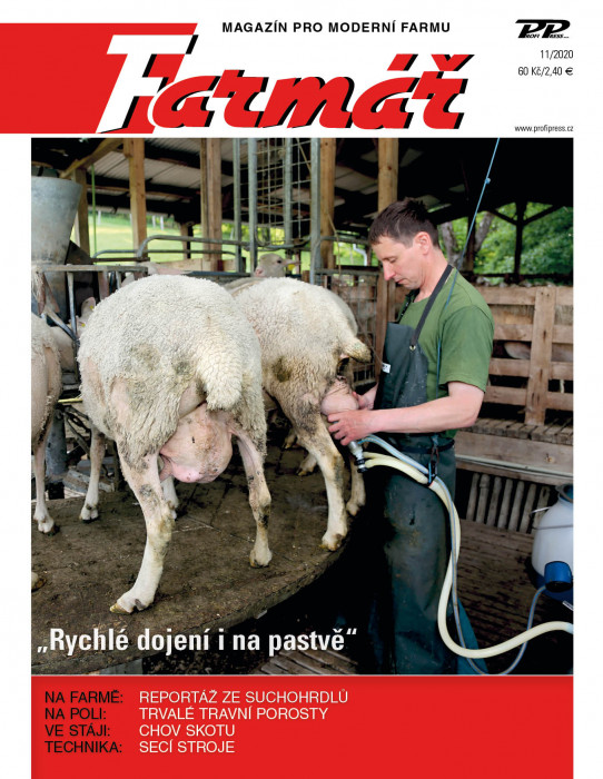 Obálka titulu Farmář - vydání č. 11/2020