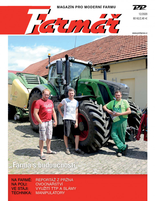 Obálka titulu Farmář - vydání č. 12/2020