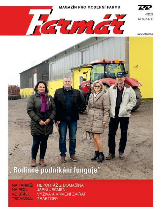 Obálka titulu Farmář - vydání č. 4/2021