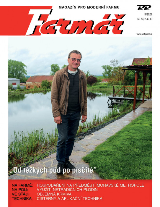 Obálka titulu Farmář - vydání č. 8/2021
