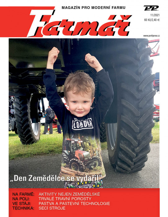 Obálka titulu Farmář - vydání č. 11/2021