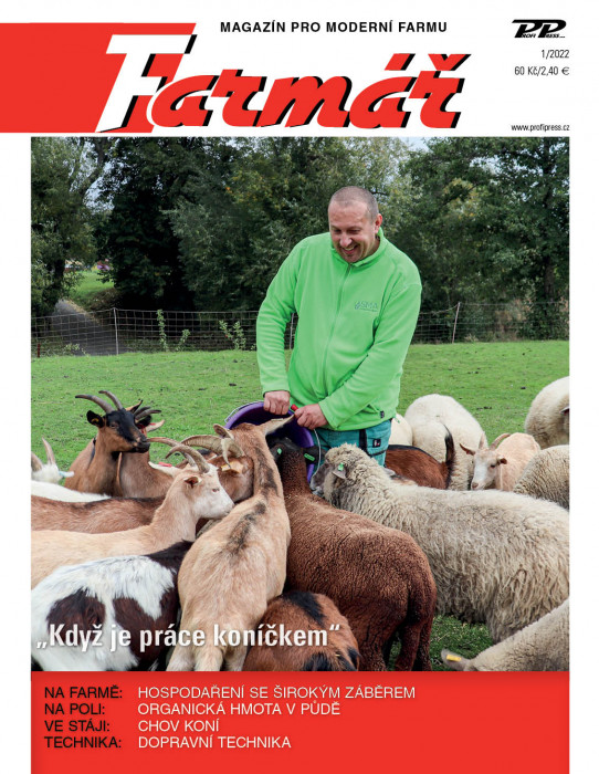 Obálka titulu Farmář - vydání č. 1/2022