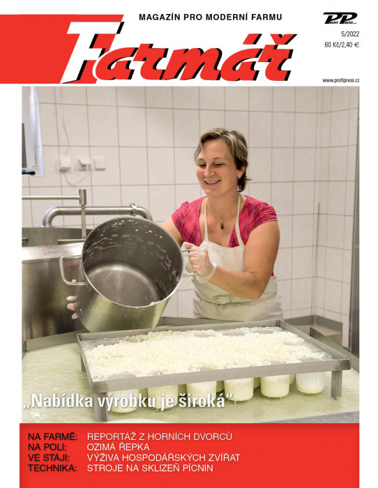 Obálka titulu Farmář - vydání č. 5/2022