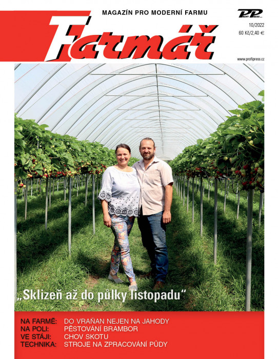 Obálka titulu Farmář - vydání č. 10/2022