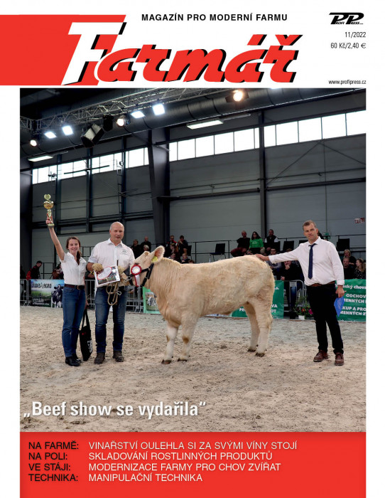 Obálka titulu Farmář - vydání č. 11/2022