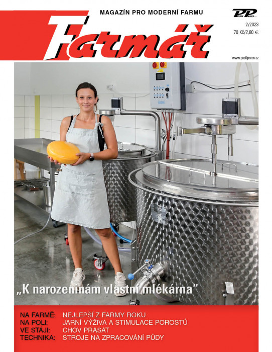 Obálka titulu Farmář - vydání č. 2/2023