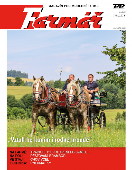 Obálka titulu Farmář - vydání č. 3/2023