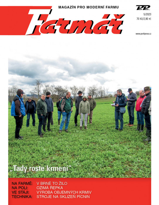 Obálka titulu Farmář - vydání č. 5/2023