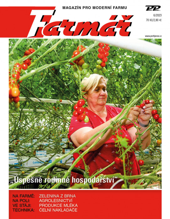 Obálka titulu Farmář - vydání č. 6/2023