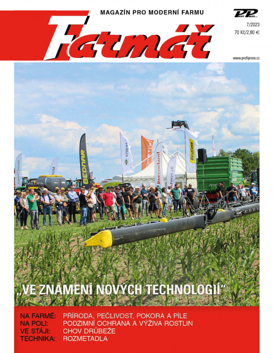 Obálka titulu Farmář - vydání č. 7/2023