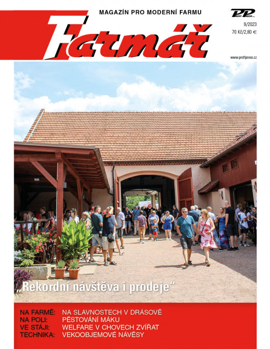 Obálka titulu Farmář - vydání č. 9/2023