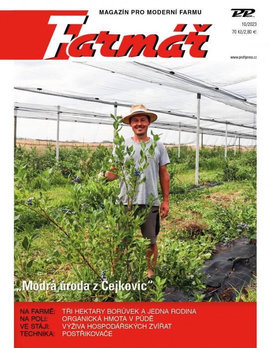 Obálka titulu Farmář - vydání č. 10/2023