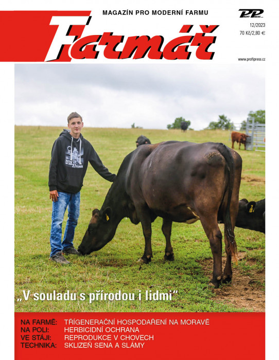 Obálka titulu Farmář - vydání č. 12/2023