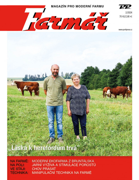 Obálka titulu Farmář - vydání č. 2/2024