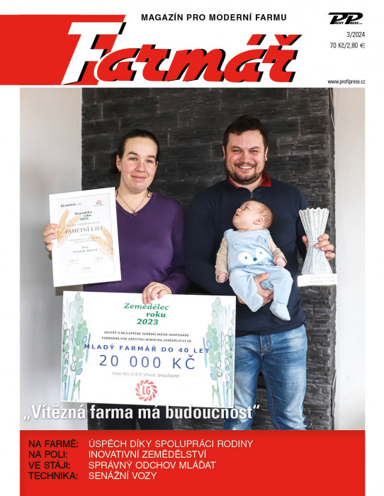 Obálka titulu Farmář - vydání č. 3/2024