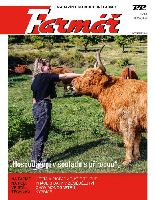 Obálka titulu Farmář - vydání č. 6/2024