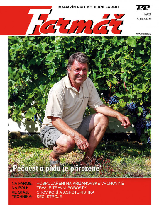 Obálka titulu Farmář - vydání č. 11/2024