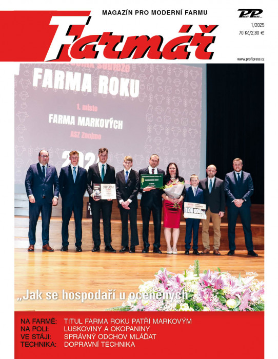 Obálka titulu Farmář - vydání č. 1/2025