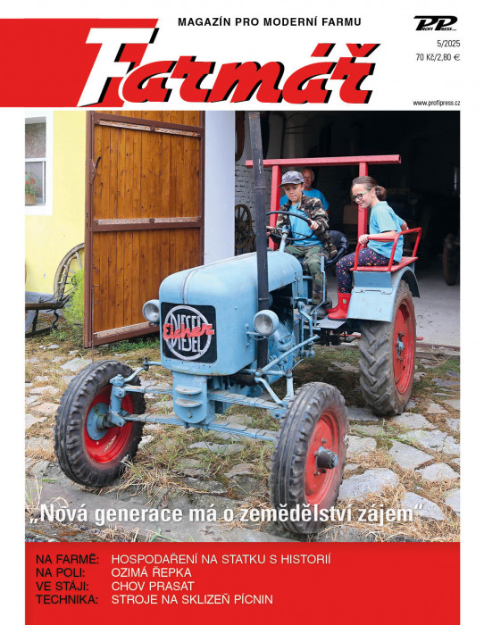 Obálka titulu Farmář - vydání č. 5/2025