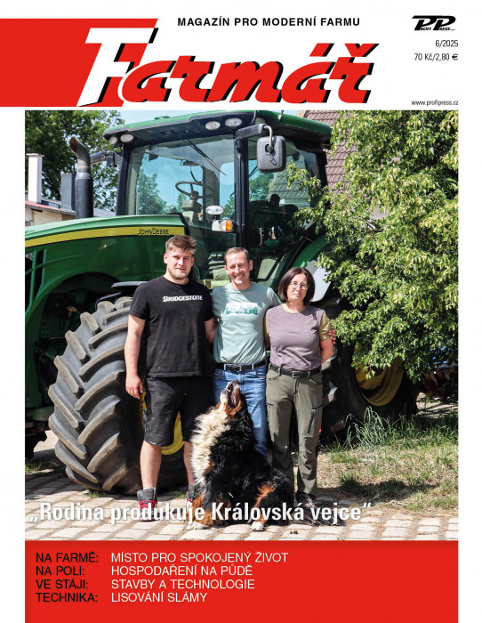 Obálka titulu Farmář - vydání č. 6/2025