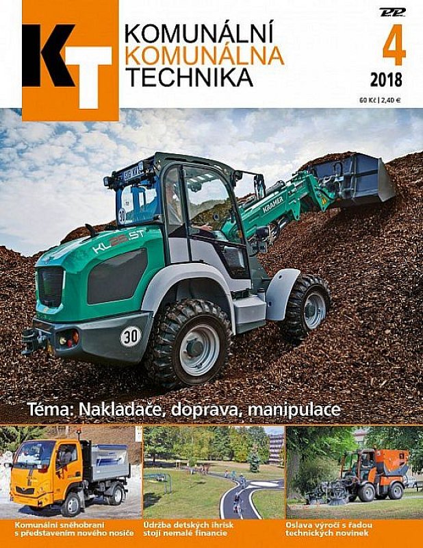 Obálka titulu Komunální technika - vydání č. 4/2018