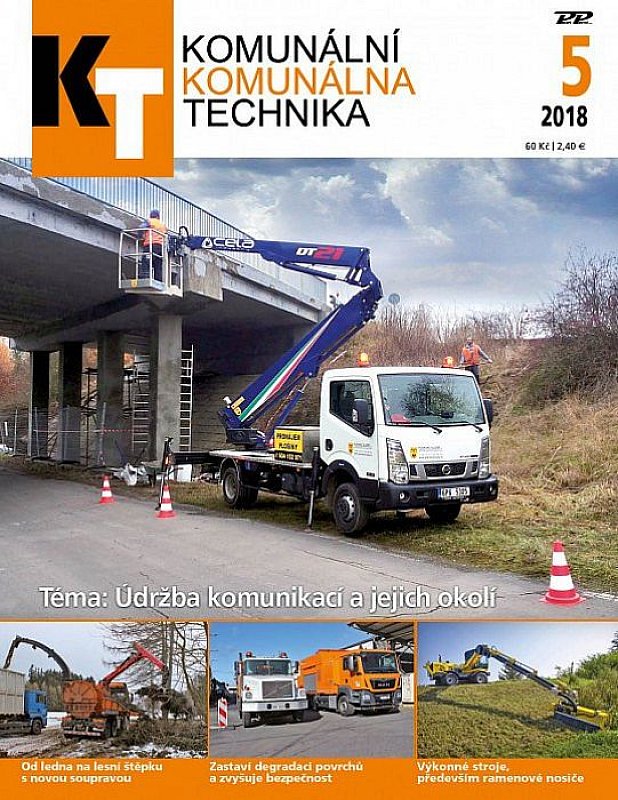 Obálka titulu Komunální technika - vydání č. 5/2018
