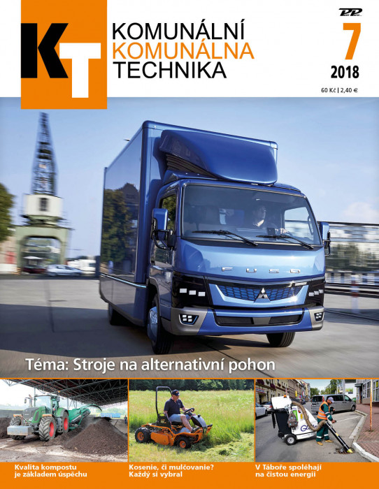 Obálka titulu Komunální technika - vydání č. 7/2018