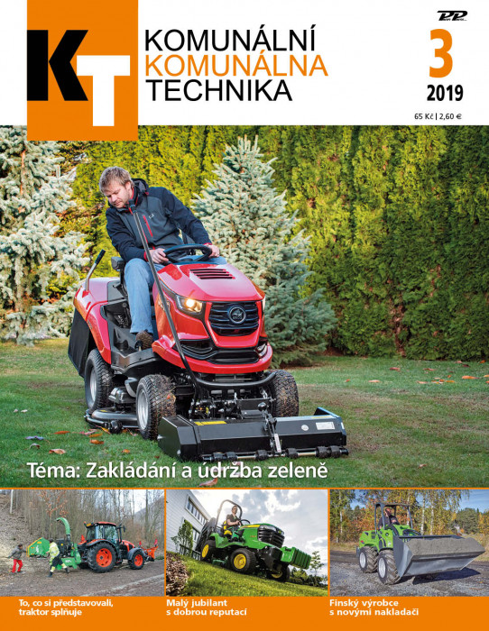 Obálka titulu Komunální technika - vydání č. 3/2019