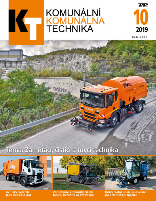 Obálka titulu Komunální technika - vydání č. 10/2019