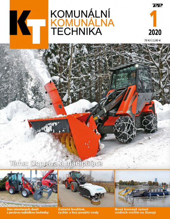 Obálka titulu Komunální technika - vydání č. 1/2020