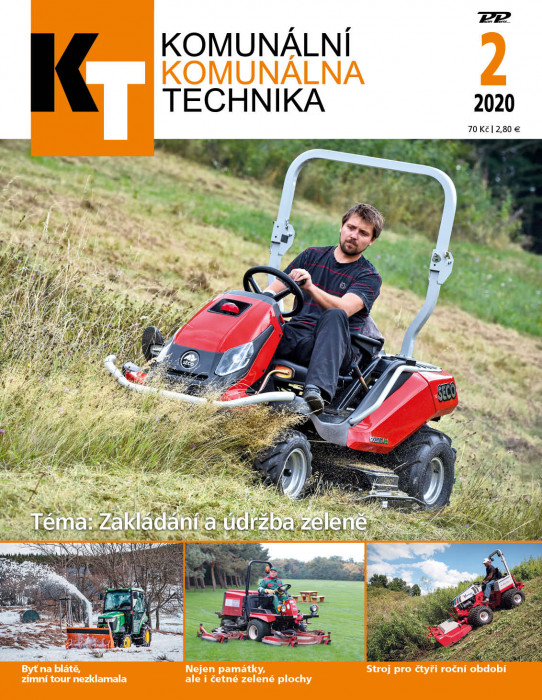 Obálka titulu Komunální technika - vydání č. 2/2020