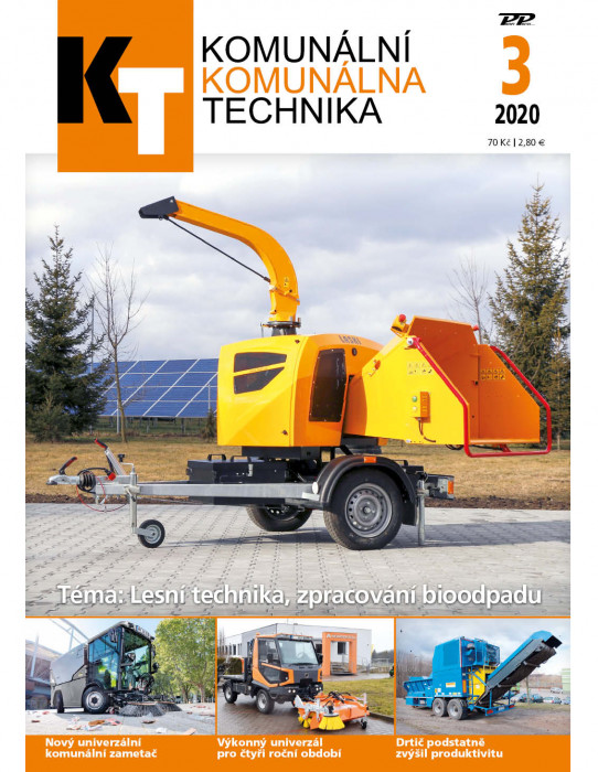 Obálka titulu Komunální technika - vydání č. 3/2020