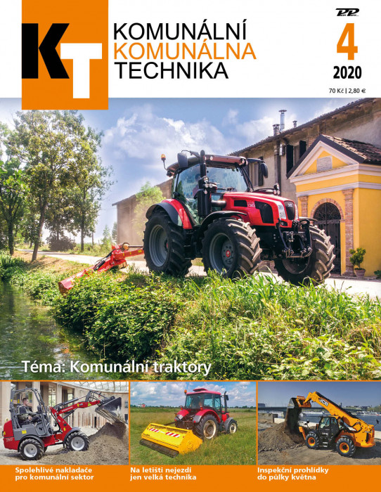 Obálka titulu Komunální technika - vydání č. 4/2020